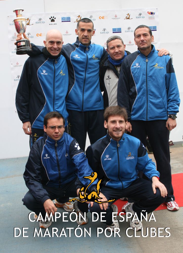 Un club con historia: Campeones de España de Maratón por Clubes 2008