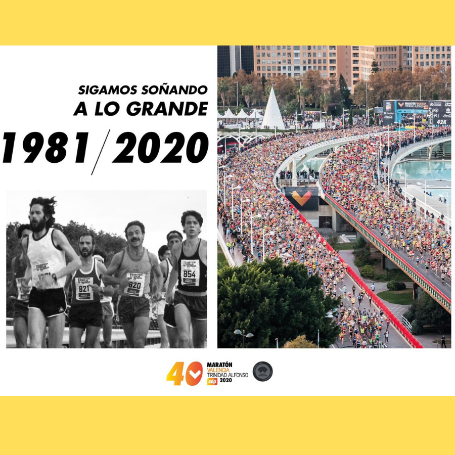 El Maratón Valencia inicia su 40º Aniversario