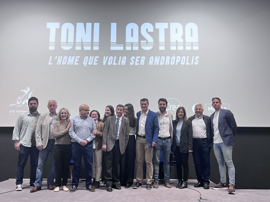 La SD Correcaminos presenta el documentalToni Lastra, el hombre que quería ser Andrópolis